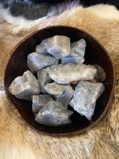 Raw Blue Calcite Chunks