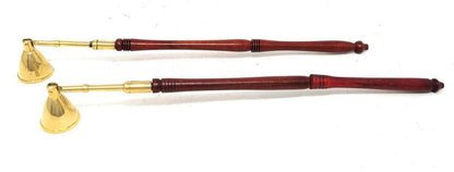 Candle Snuff with Wood Handle 10"