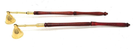 Candle Snuff with Wood Handle 10"