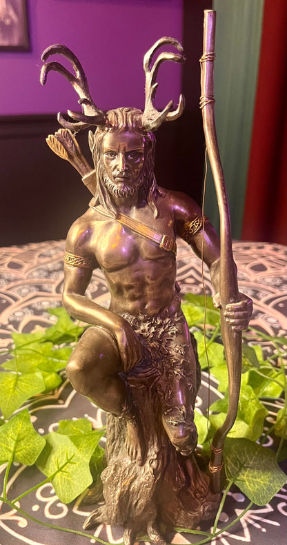 Cernunnos w/Bow Statue