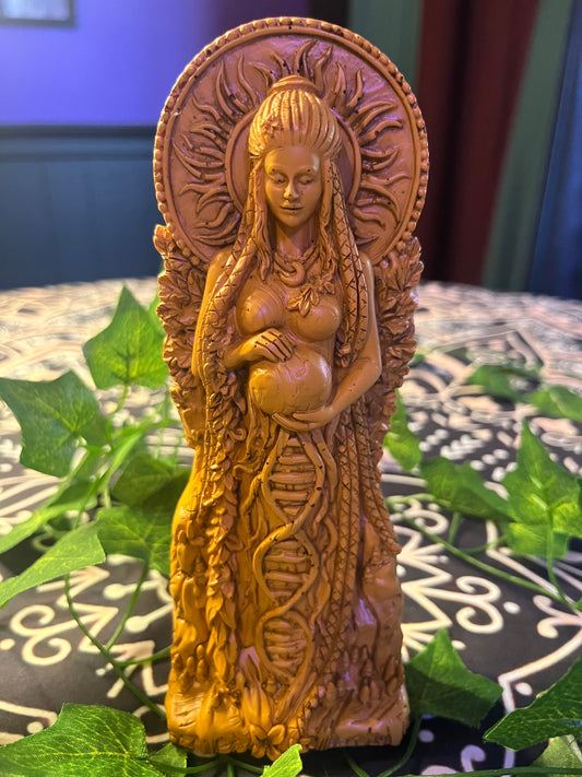 Mother Gaia Resin Statue