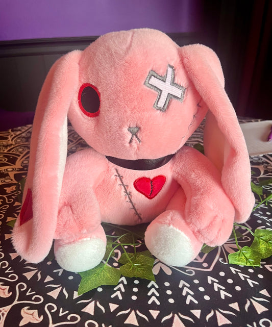 Goth Rabbit Plushie