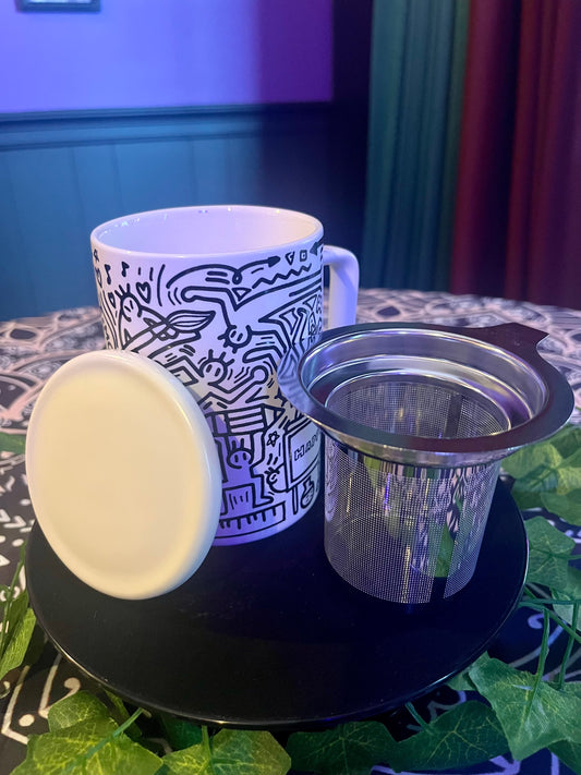 Happy Teacup With Infuser