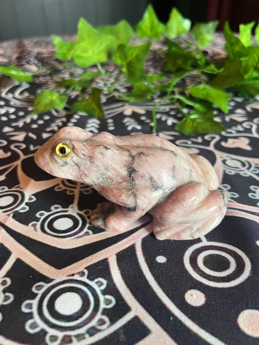 Rhodochrosite Frog