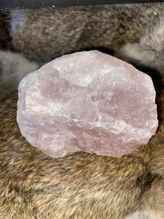Raw Rose Quartz