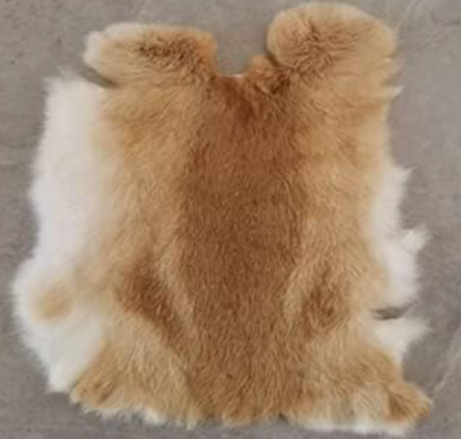 Rabbit Hide/Fur 10" X 14"