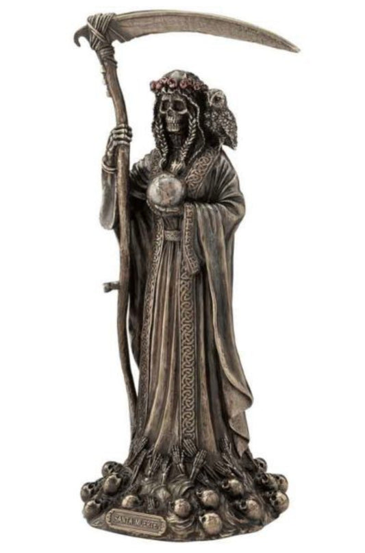 Santa Muerte Bronze Statue