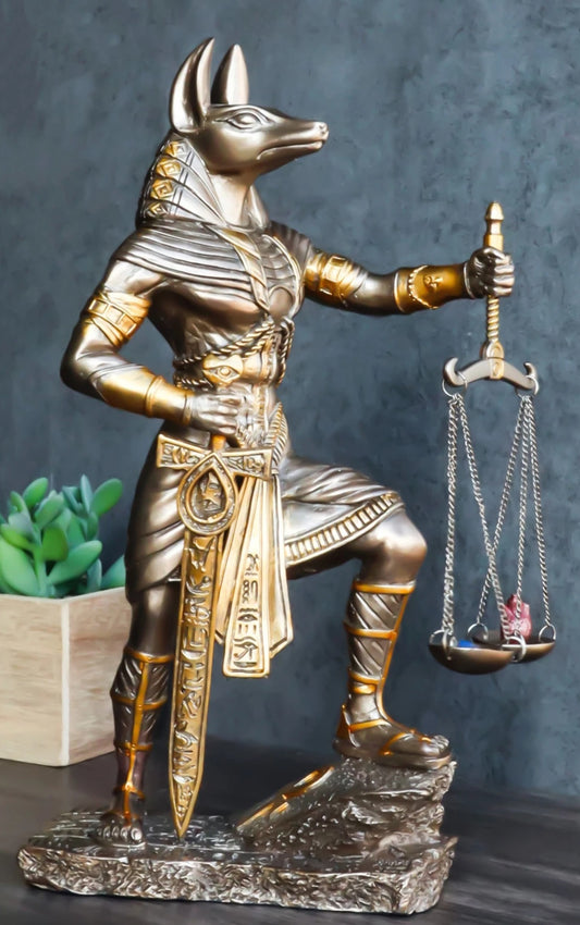 Anubis Statue w/Scales