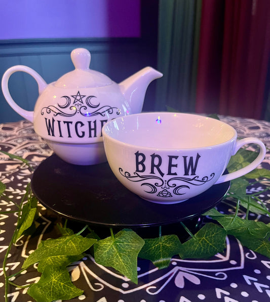 Witches Brew Tea Set