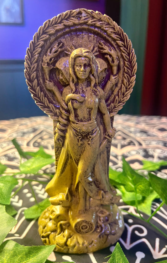 Triple Goddess Small Resin