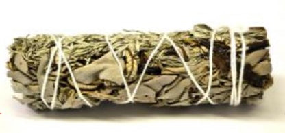 Yerba, Blue and White Sage Smudge Wand
